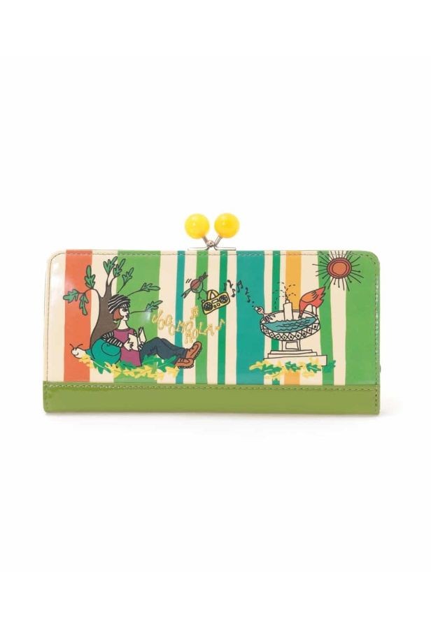 お得日本製 Jocomomola JOCOファンタジアプリントがま口長財布 ストライプデパートメントPayPayモール店 - 通販 - PayPayモール お得超激安
