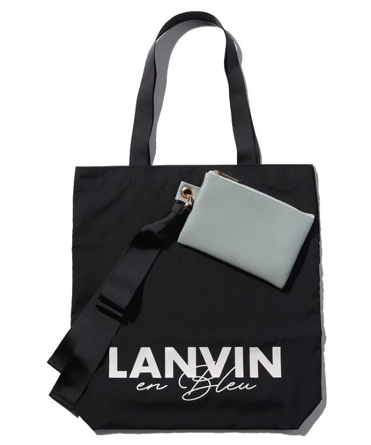 最安値限定SALE LANVIN en Bleu（Wear） / ロゴエコバッグ（Ｍ） ストライプデパートメントPayPayモール店 - 通販 - PayPayモール 期間限定特価