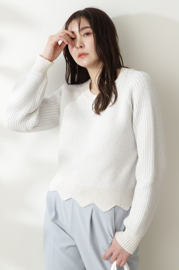 【シルエット】 JILLSTUART テリーニット ストライプデパートメントPayPayモール店 - 通販 - PayPayモール がかわいい