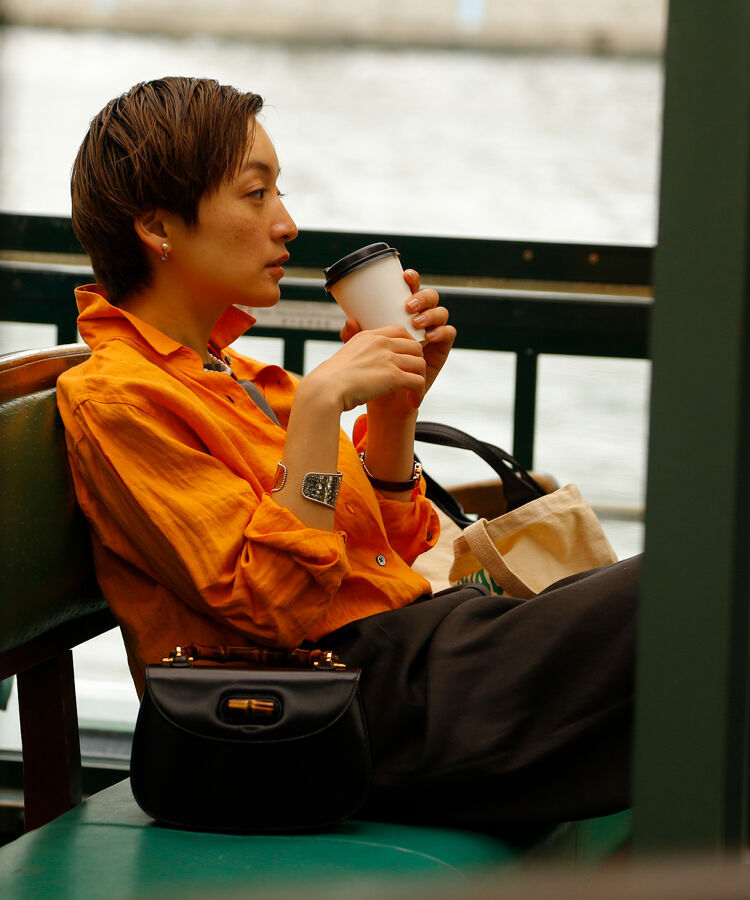 爆買い豊富な INED 《SUPERIOR CLOSET》レギュラーカラーリネンシャツ《MONTI》 ストライプデパートメントPayPayモール店 - 通販 - PayPayモール 大人気人気SALE
