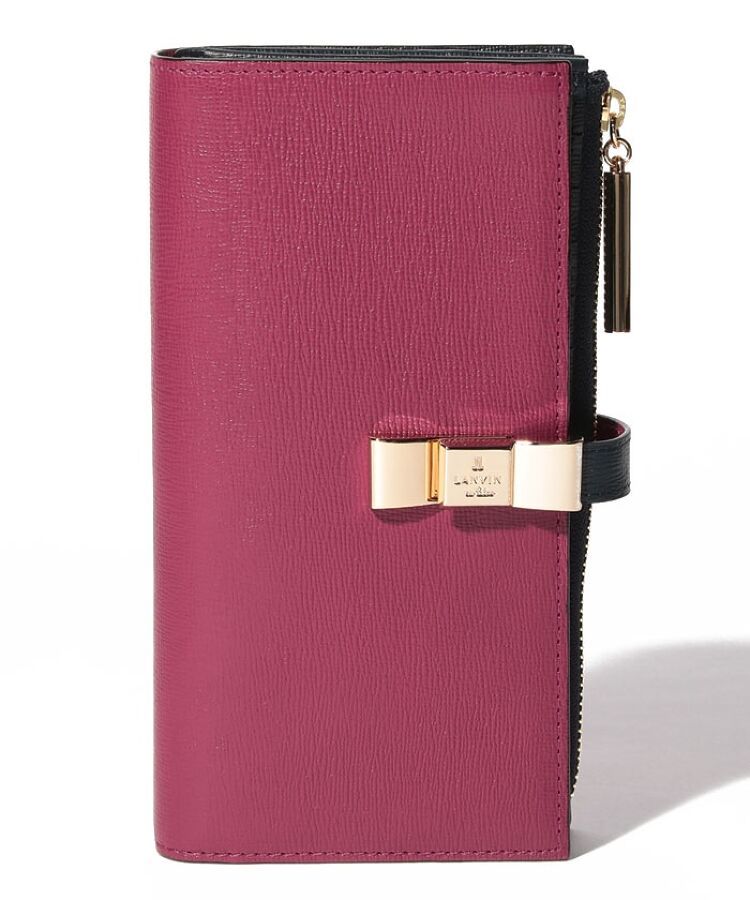 在庫人気 LANVIN ミニマル長財布 ストライプデパートメントPayPayモール店 - 通販 - PayPayモール en Bleu(BAG) / ルビ 2022夏季