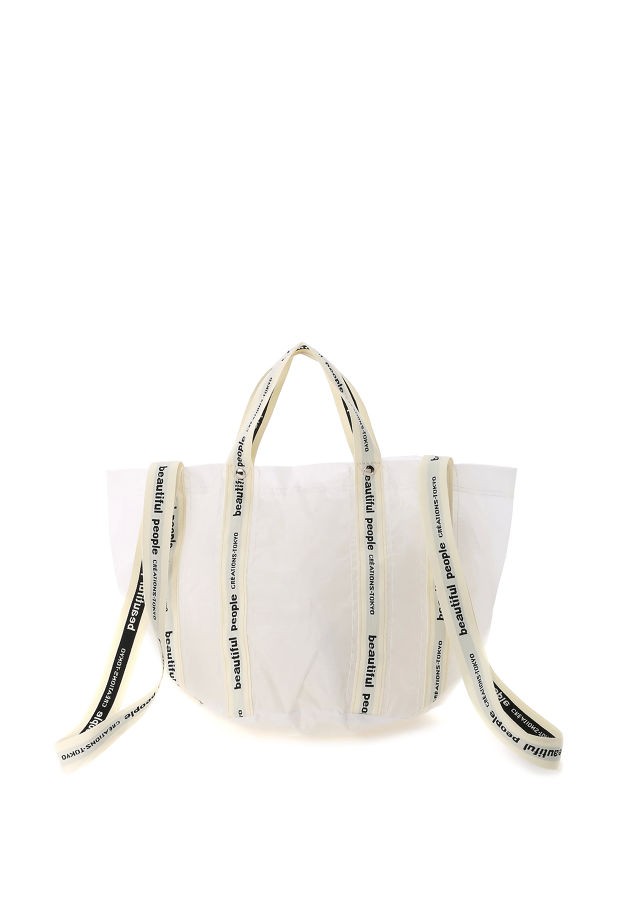にはホック beautiful people セイルクロスロゴテープシフトバッグS/sail cloth logo tape shift bag S ストライプデパートメントPayPayモール店 - 通販 - PayPayモール べるはずだ