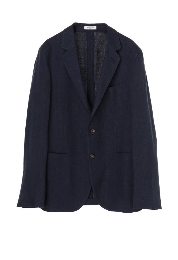 Boglioli Dover リネンコットンジャケット ドーバー ボリオリ アンコン Jacket ジャケット ストライプデパートメントpaypayモール店 通販 Paypayモール