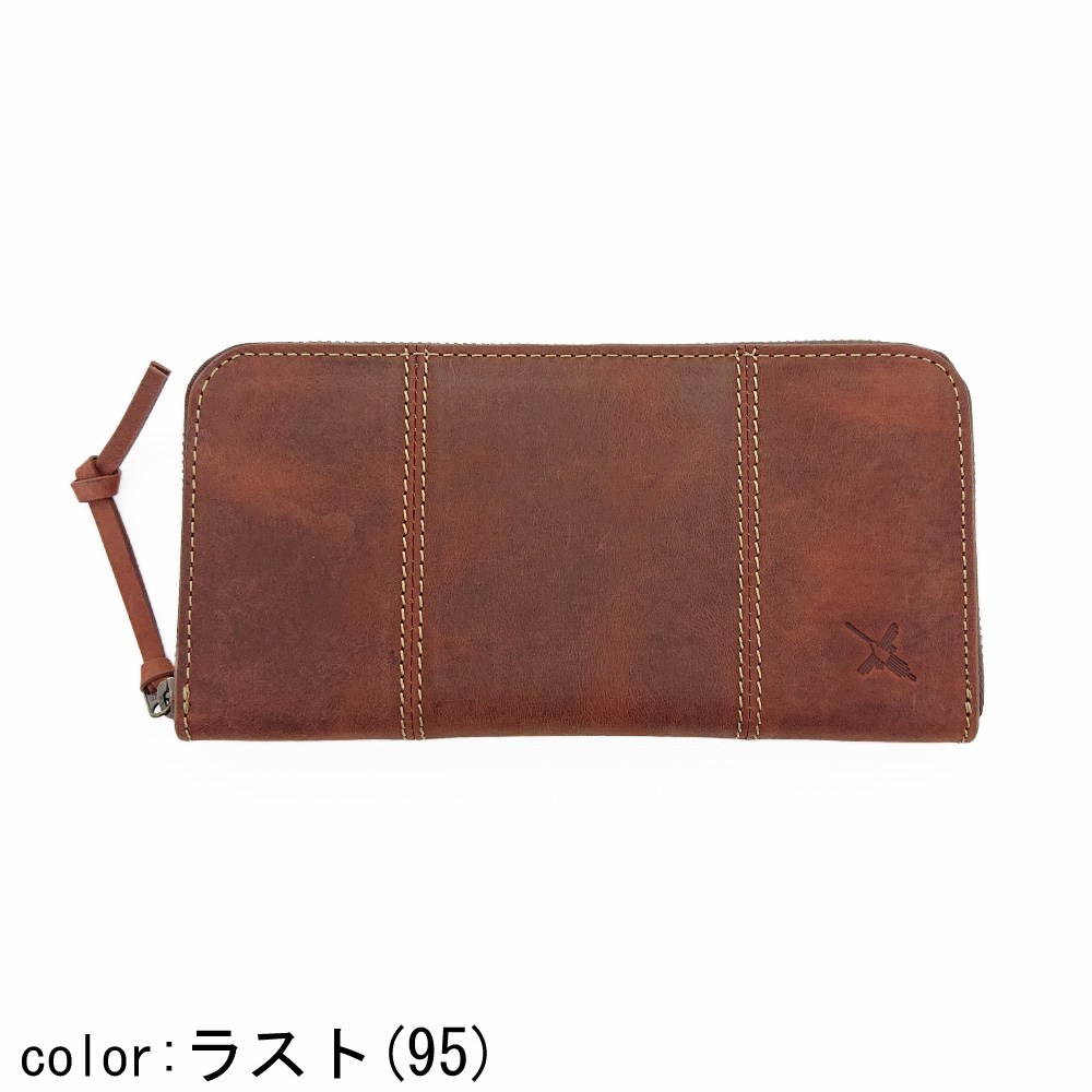 Ain Soph アインソフ 小さい 長財布 コンパクト ロングウォレット 使いやすい 革 財布 本...