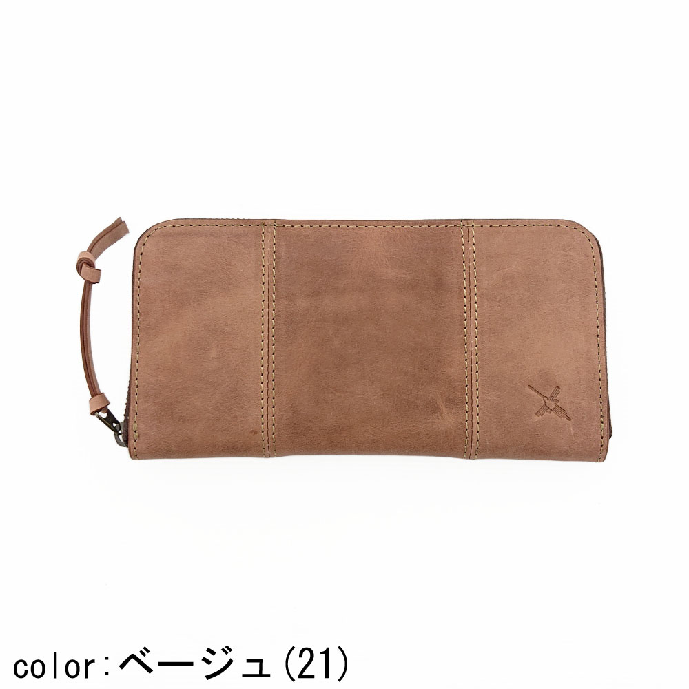 Ain Soph アインソフ 小さい 長財布 コンパクト ロングウォレット 使いやすい 革 財布 本...