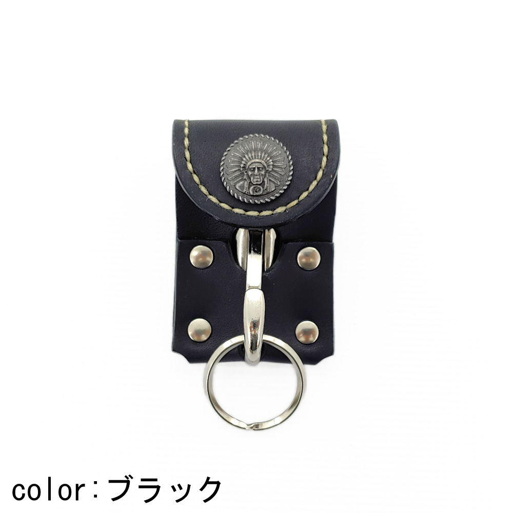 ★ KC,s ケイシイズ カウハイド ペコス 牛革 50￠キーリング★新品未使用 KC,s ケイシイズ キーリング ワンタッチ カウハイド