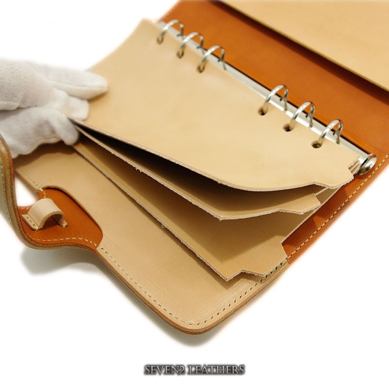 レッドムーン REDMOON 手帳カバー システム手帳 特注品 焼印 全3