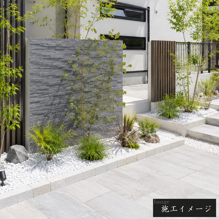 ロックガーデンに立体感 白玉砂利 20-30mm ロックガーデン用 玉砂利