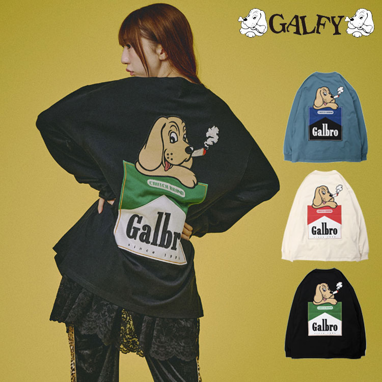 GALFY（ガルフィー） ガルブロ 長袖 Tシャツ 胸ポケ ロンティー