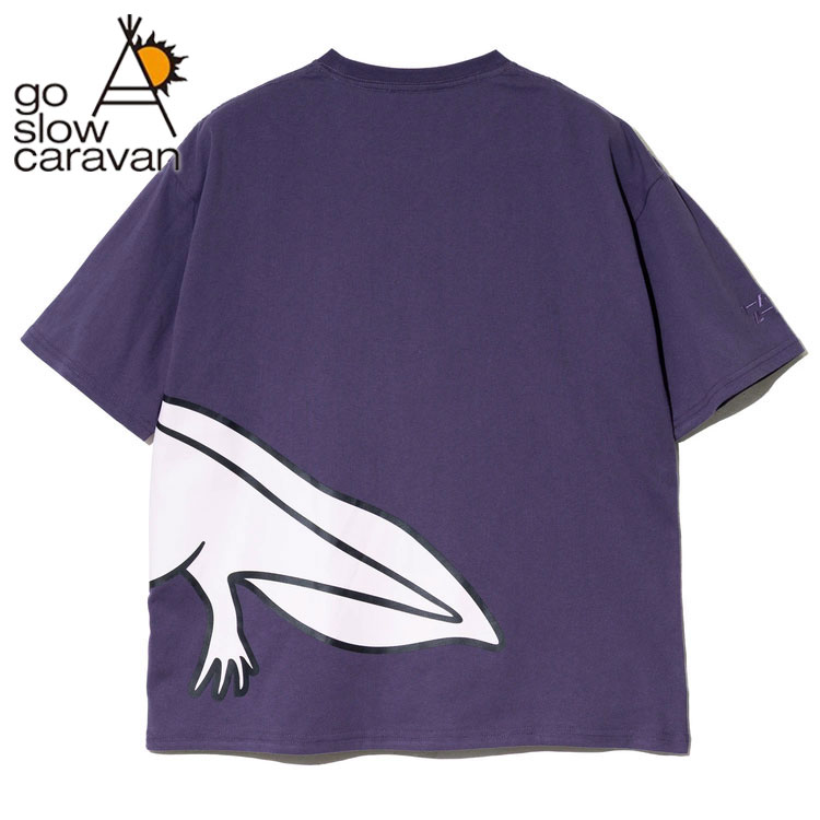 go slow caravan 半袖 Tシャツ ウーパールーパー IMPACT