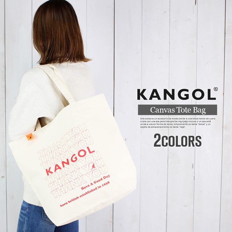 Kangol キャンバス トートバッグ 帆布 ビッグ ラージ サイズ メンズ レディース エコバッグ ショッピング 通勤 通学 高校生 大学生 新生活 誕生日 プレゼント n1 Studio R 通販 Yahoo ショッピング