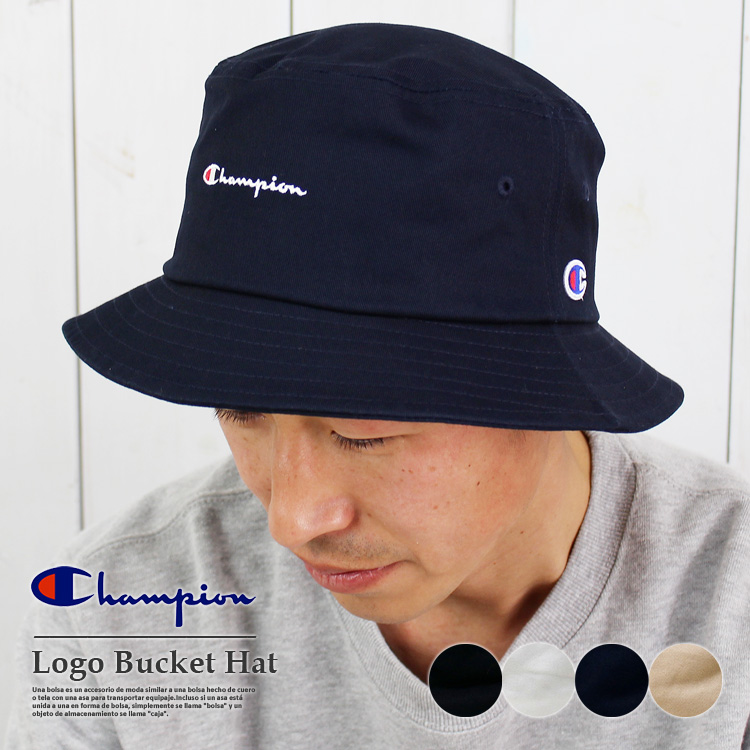 チャンピオン ロゴ バケットハット Champion メンズ レディース 日除け