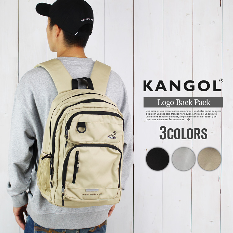 KANGOL カンゴール リュックサック ロゴ 刺繍 リュック