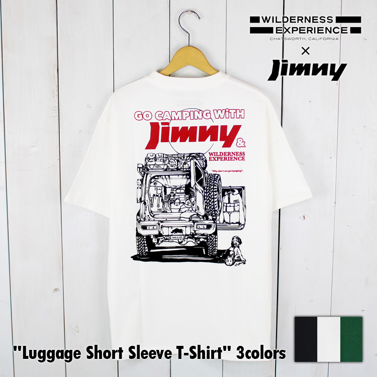 WILDERNESS EXPERIENCE ウィルダネス SUZUKI JIMNY ジムニー コラボ ラゲッジスペース 半袖 Tシャツ 男女兼用  ユニセックス アウトドア キャンプ フェス :822201n1:STUDIO-R - 通販 - Yahoo!ショッピング