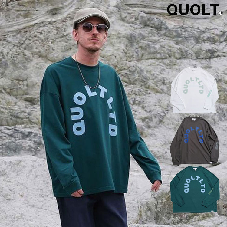 quolt（クオルト） プリント 長袖Tシャツ ビッグサイズ Tシャツ