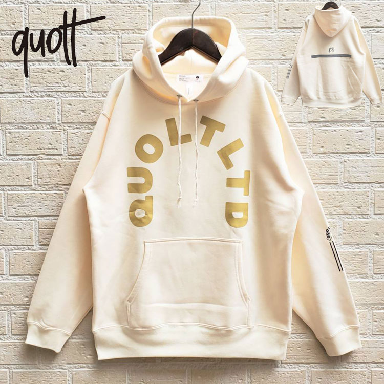 quolt（クオルト） 裏起毛 プリント パーカー LTD PARKA カジュアル