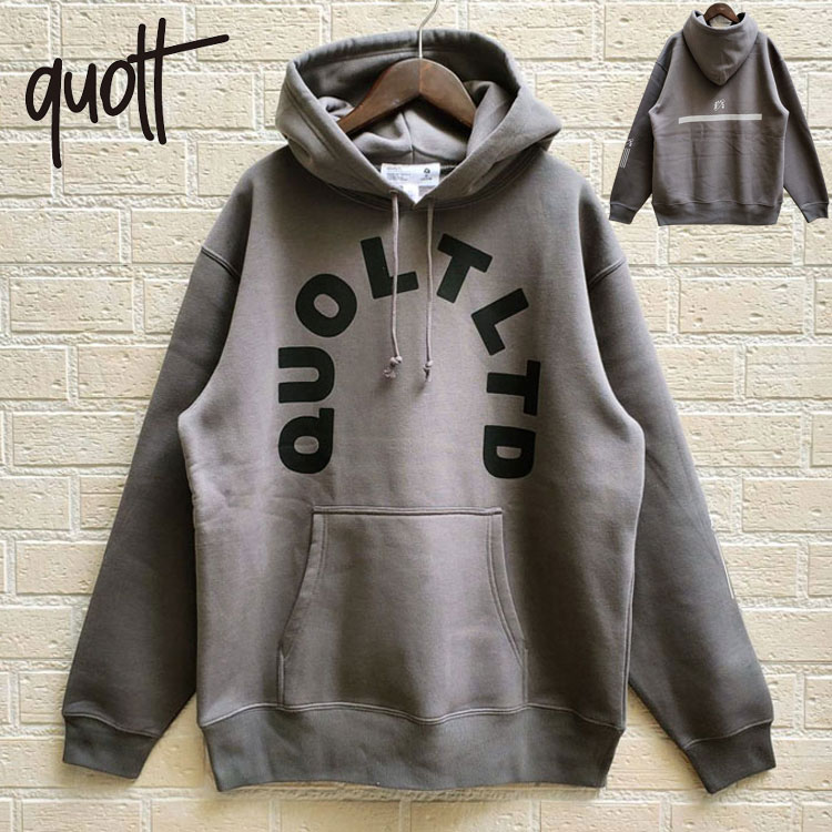 quolt（クオルト） 裏起毛 プリント パーカー LTD PARKA カジュアル