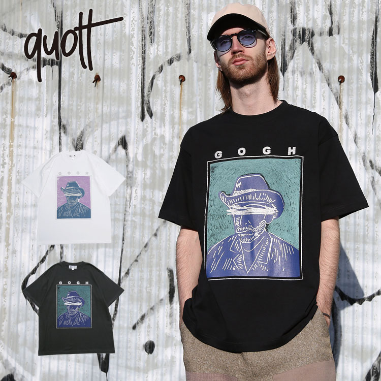 quolt（クオルト） 半袖Tシャツ【PEINTRE TEE】プレミアムコットン