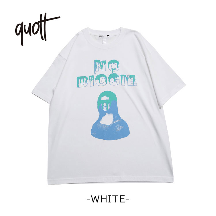 クオリア　Tシャツ　qualia T shirt TYPE-2 quolt（クオルト） 半袖Tシャツ DRIP プリント 半袖 Tシャツ クルー