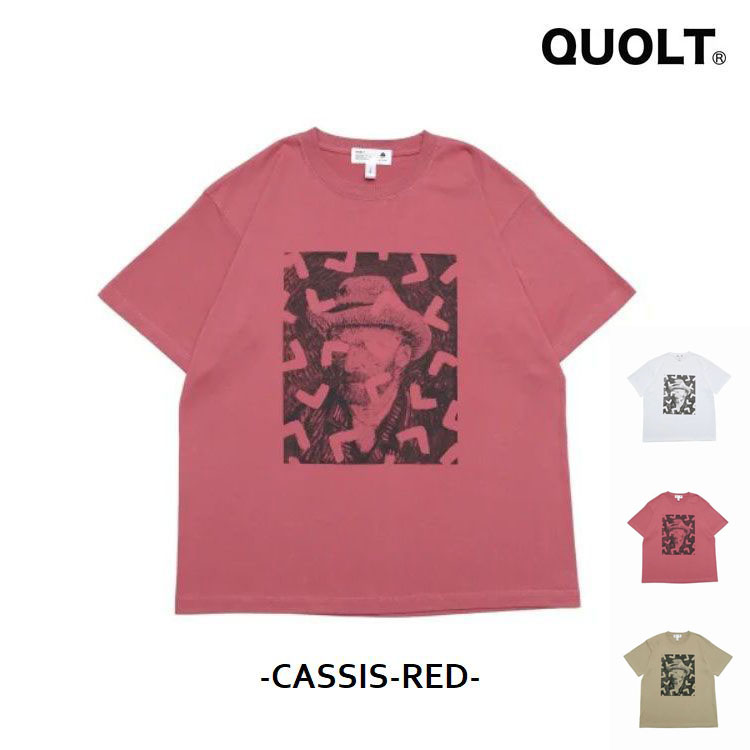 QUOLT 半袖Tシャツ ゴッホ プリント Tシャツ  【GOGH TEE】 【クオルト】 ユニセッ...