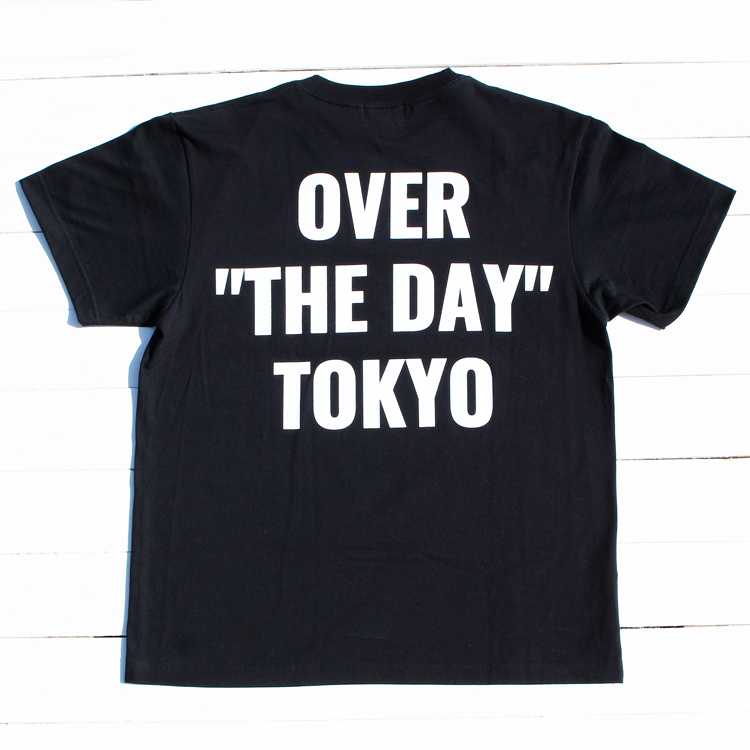 OVER THE DAY TOKYO 半袖 Tシャツ カットソー クルーネック 綿 100% コット...