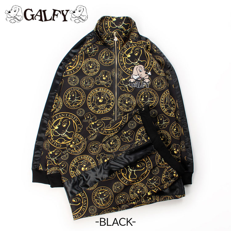 GALFY（ガルフィー） セットアップ 成金チンピラ 総柄 ジャケット
