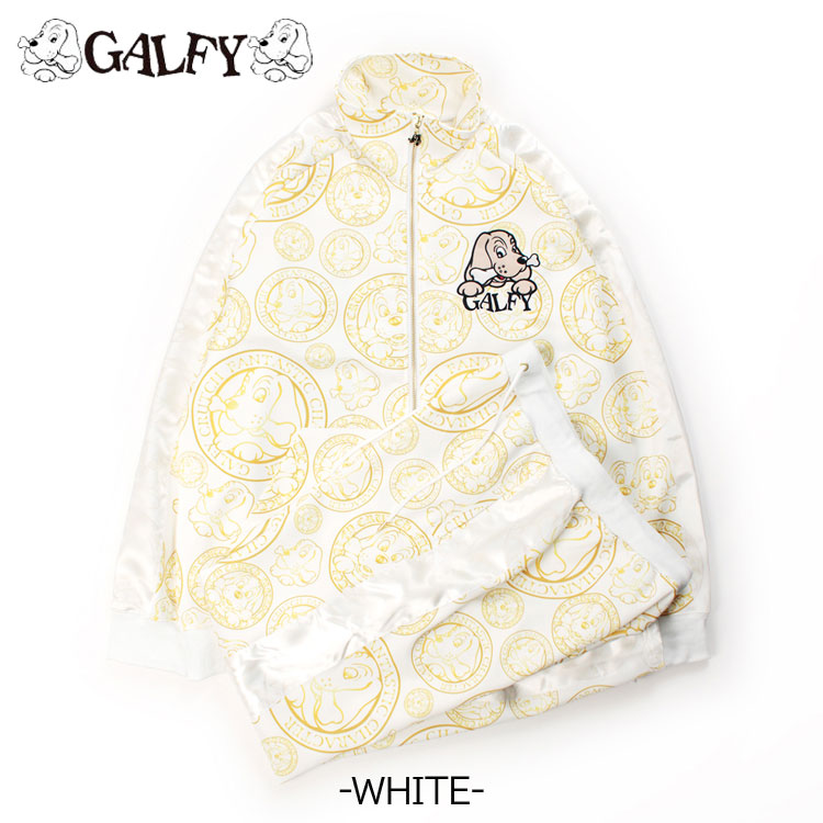 GALFY（ガルフィー） セットアップ 成金チンピラ 総柄 ジャケット