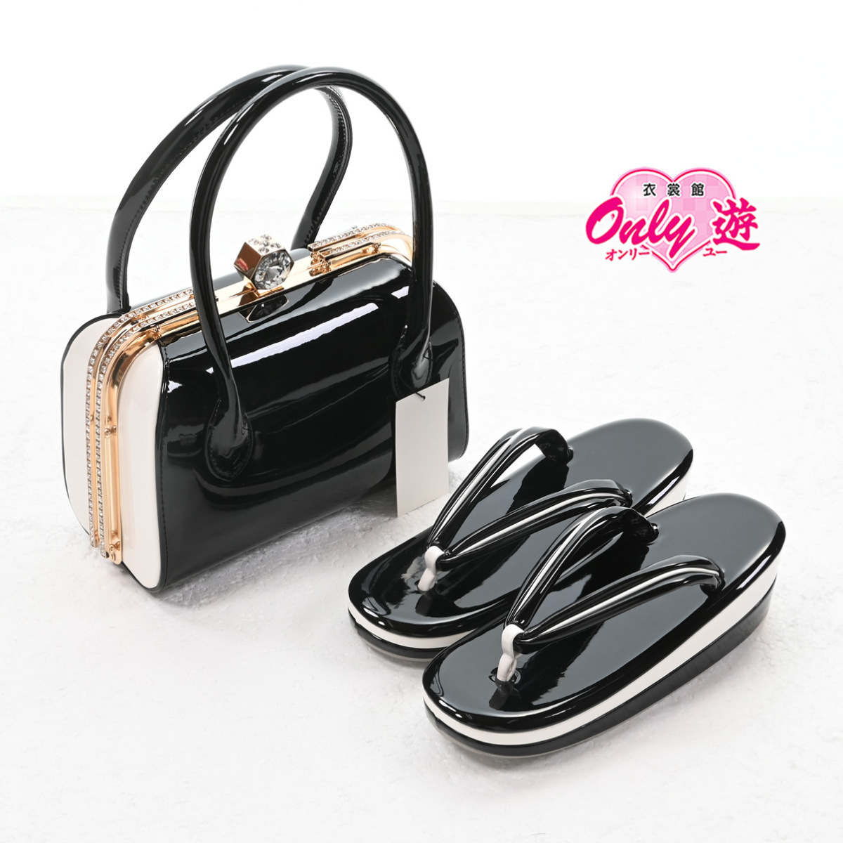 在庫処分品】【少々難有り】草履バッグセット/DA6577-3/ZB-1271NK/佐賀