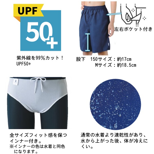 水泳 スクール 水着 体育 学校 フットマーク FOOTMARK スイミング 小学 中学 高校 女 男 プール キッズ ジュニア 大きい 無地 レディース メンズ