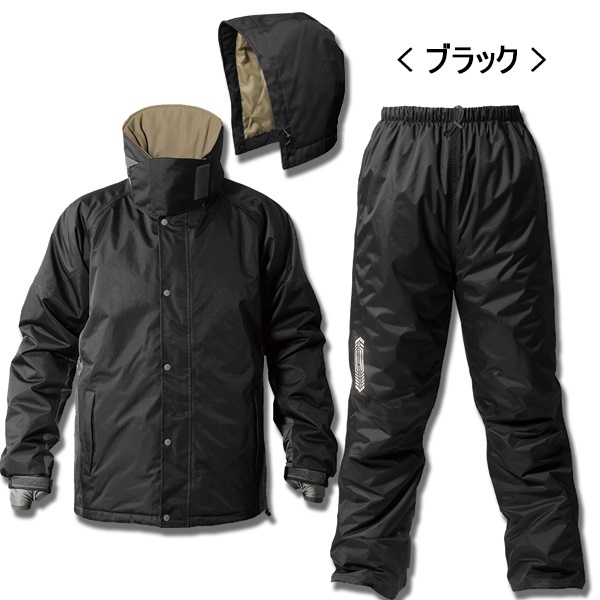 Makku マック 防水防寒ウェア AS-3110 サーモセイバー 防水防寒スーツ2 レインウェア レインコート 合羽 上下セット  男性 女性　送料無料 |  | 03