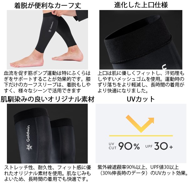 C3fit シースリーフィット コンプレッション カーフスリーブ メンズ