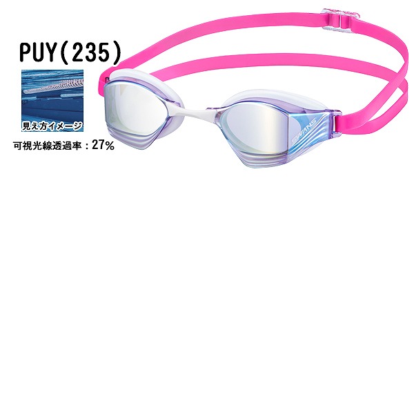 SWANS スワンズ スイミング ミラー レーシング ゴーグル VEGA-Mre α