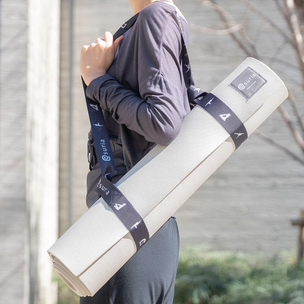 スリア suria ヨガマットベルト マットベルト キャリーロープ キャリーストラップ 持ち運び