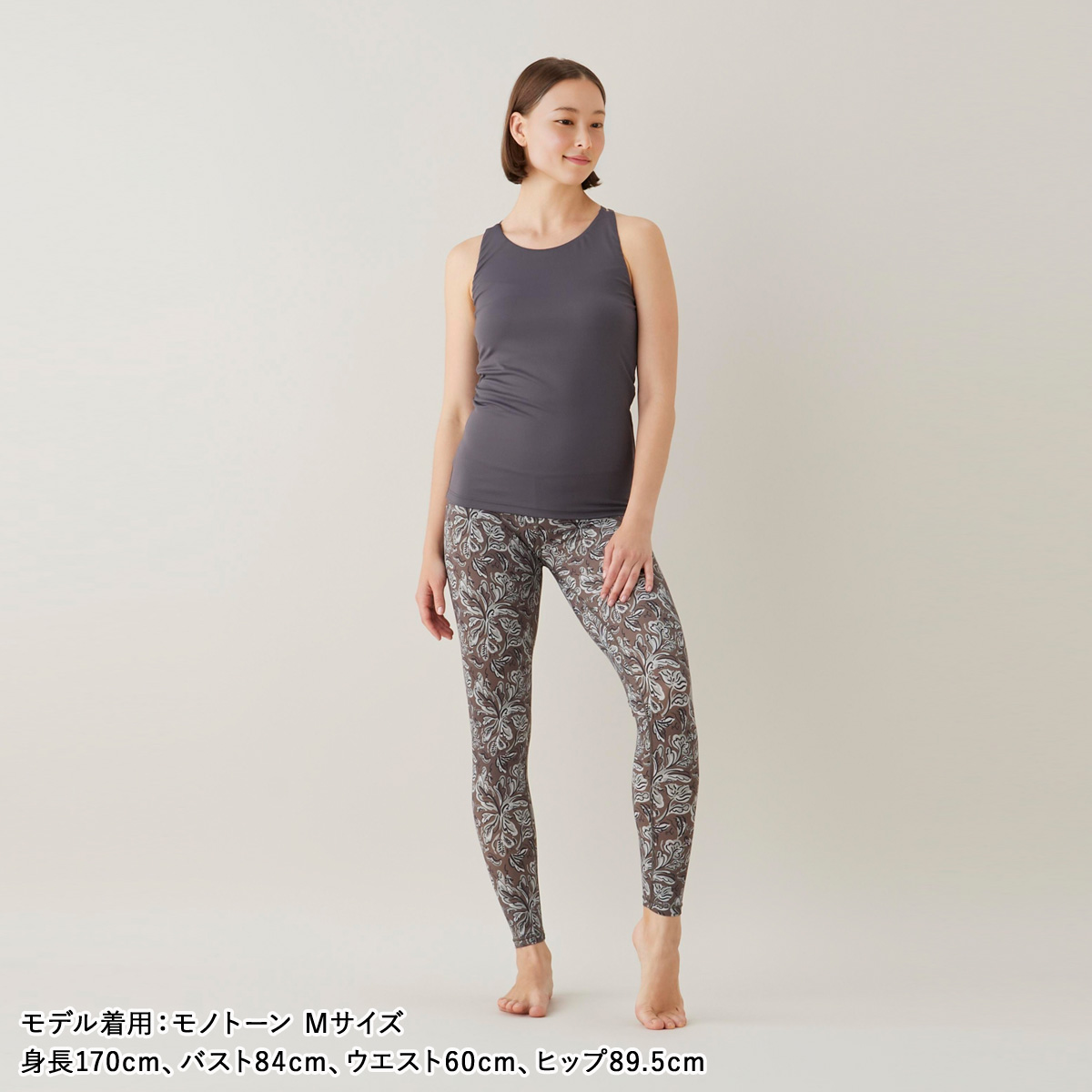 【美品】suria ヨガウェアレギンス　Mサイズ suria（スリア） ヨガウェア ボトムス スリア×Remi Abiru フィユ