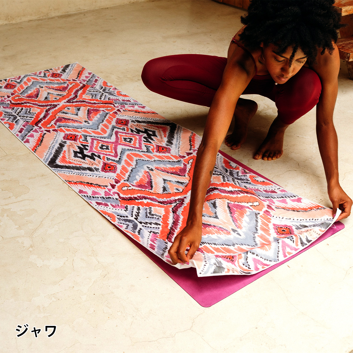 Yoga Design Lab ヨガマットタオル ヨガデザインラボ ヨガタオル