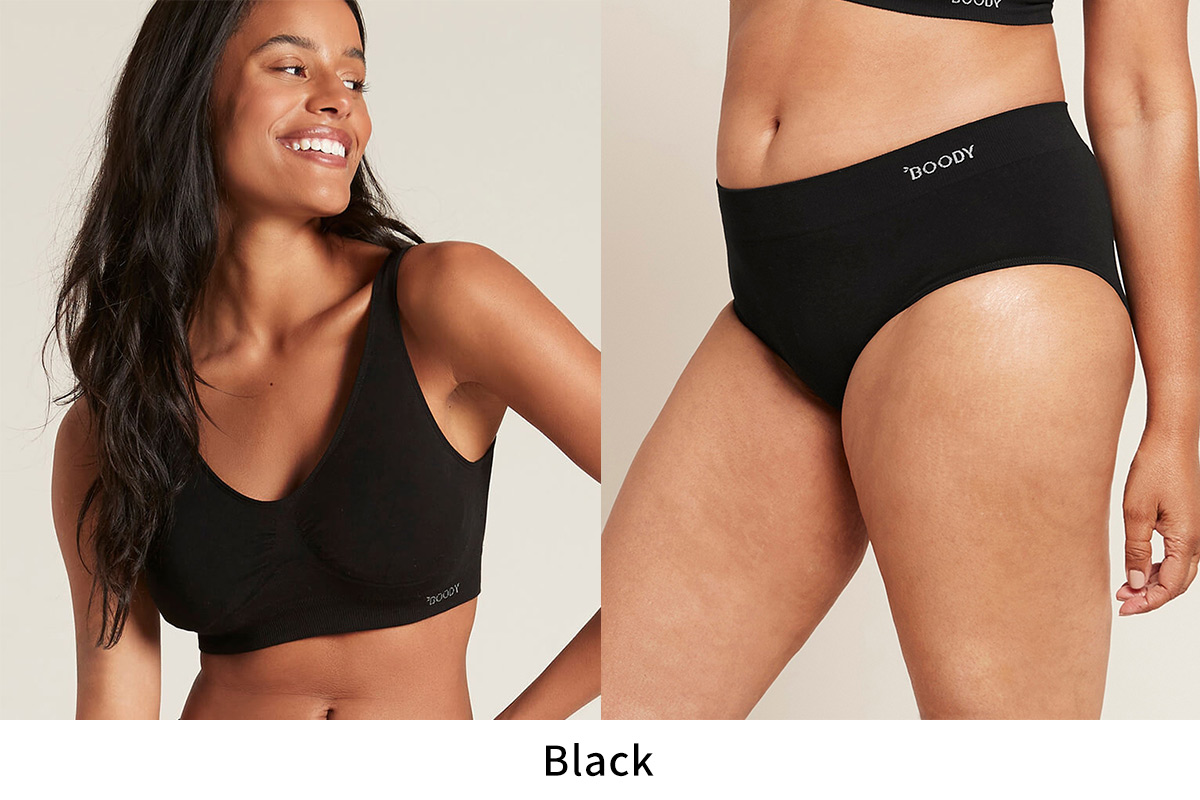 BOODY ブラック ブラトップ XS 新品未費用３枚セット SET（BOODY／レディースファッション） | ファッション のおすすめ人気