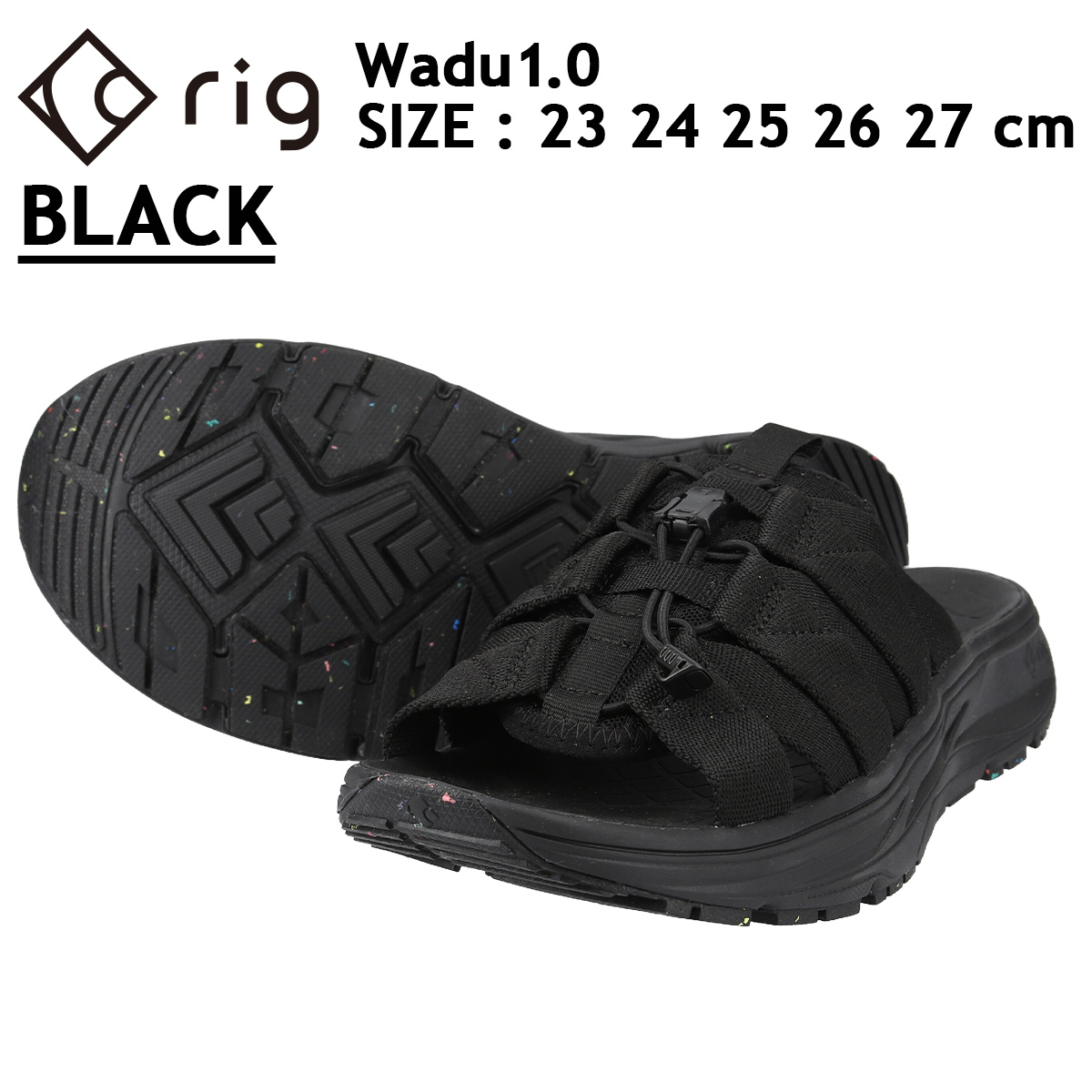 リグ サンダル ワドゥ Wadu1.0 RG0039 リカバリーシューズ 2026SS 春夏