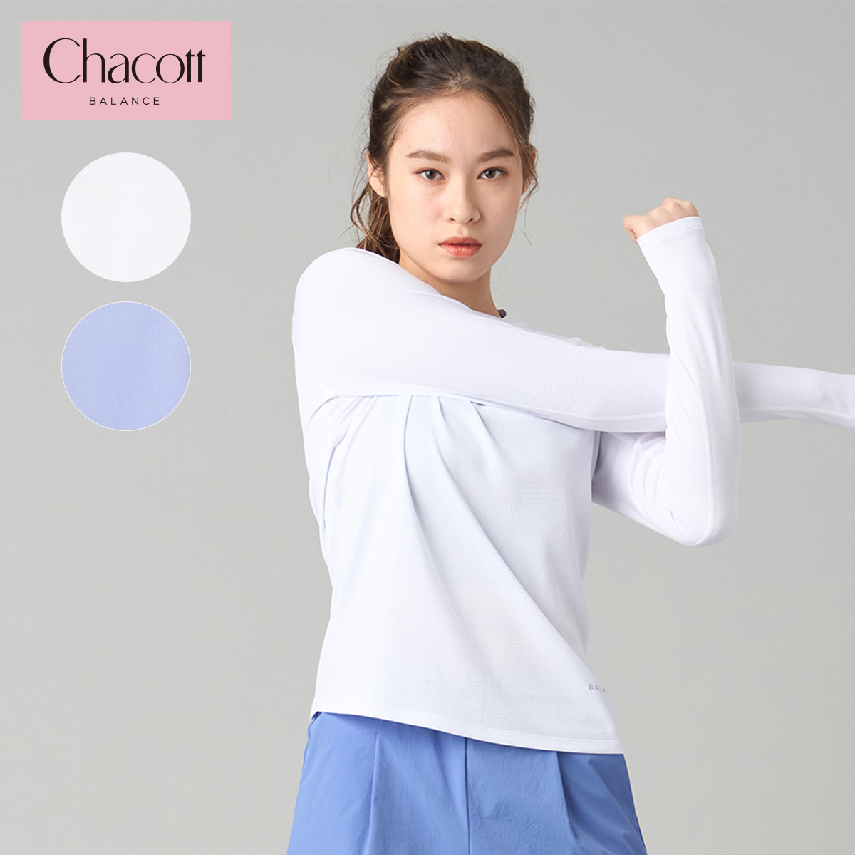 Chacott BALANCE チャコット ヨガウェア トップス ランナーズロング
