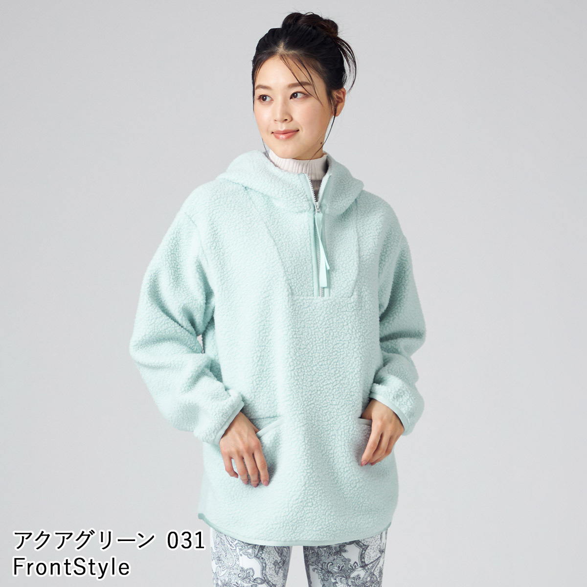 【現金特価】 Chacott BALANCE ボアフーデッドプル アウター チャコット パーカー