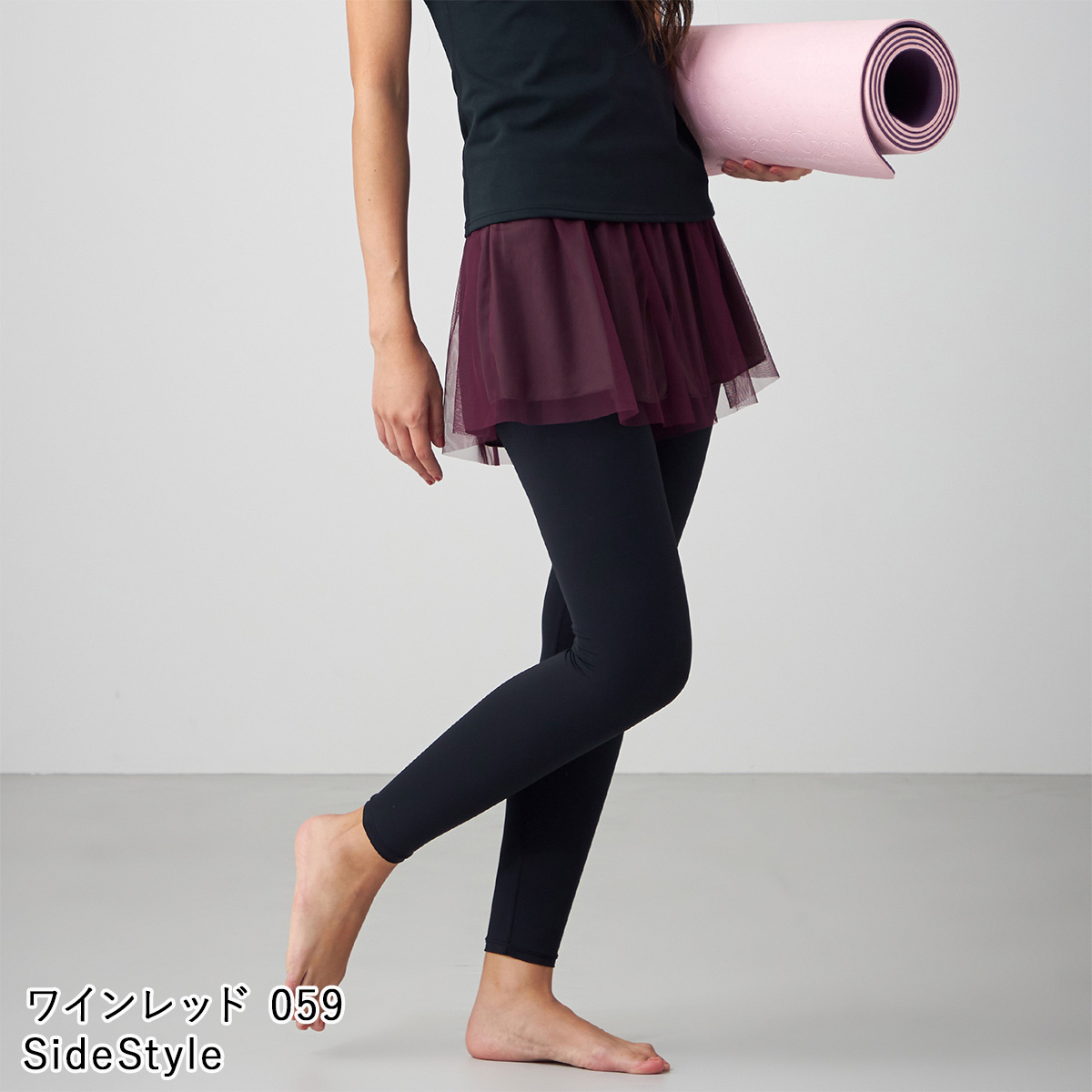 L【タグ付】チャコット ホットメルト トップス＊ ヨガウェア