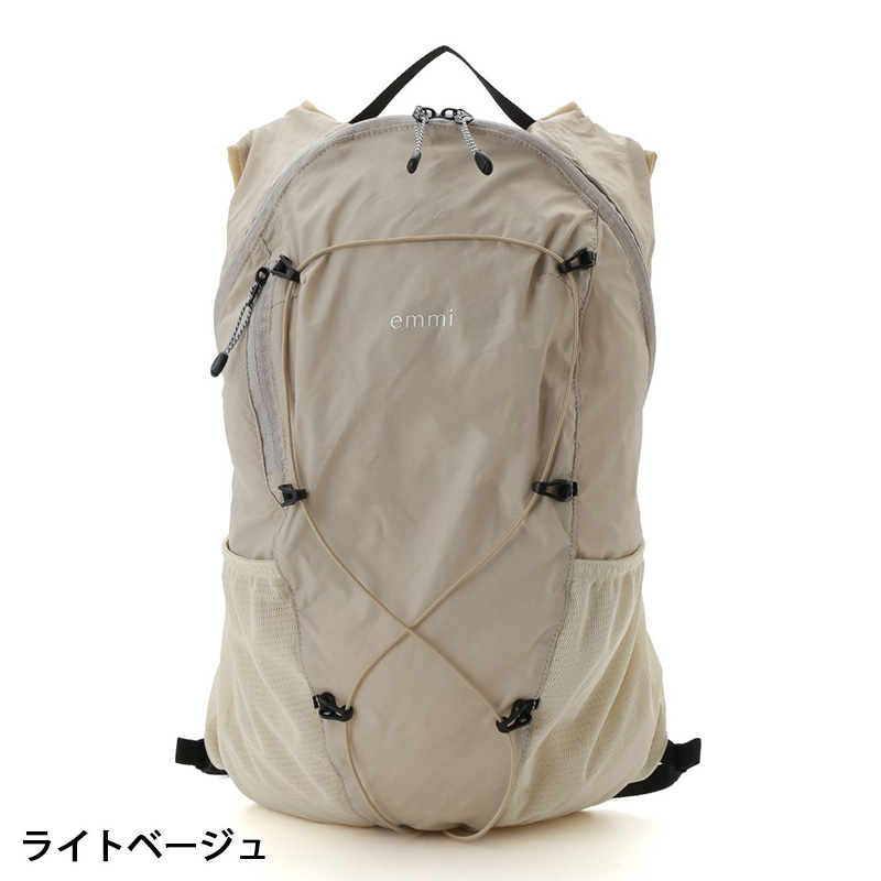 emmi エミ パッカブルバックパック 13WGB261310 2026SS 春 夏 リュック