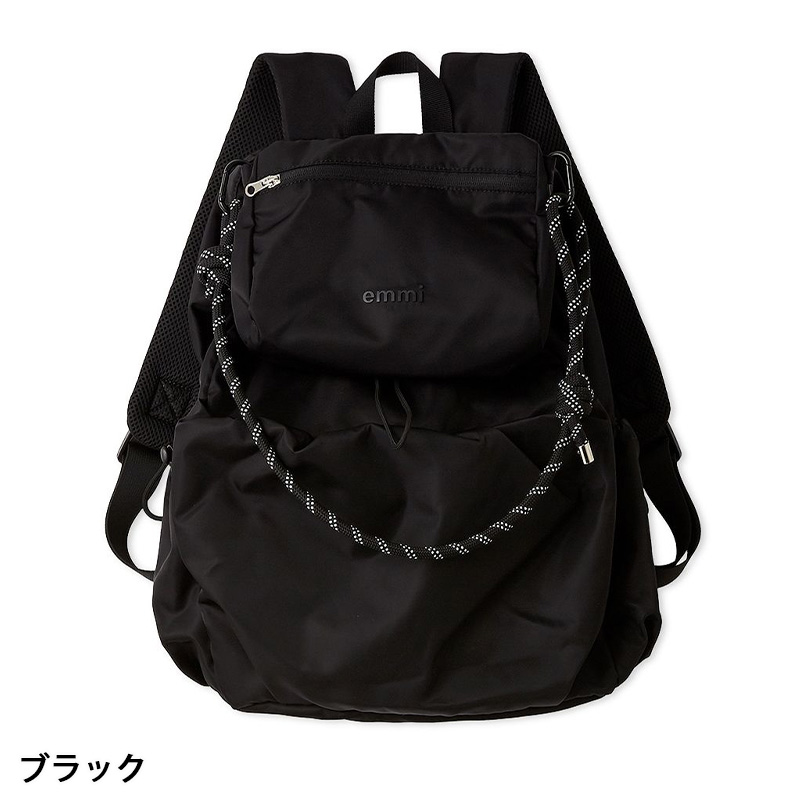 emmi エミ マルチユースバックパック 13WGB263301 2026SS 春 夏