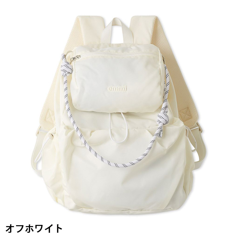 emmi エミ マルチユースバックパック 13WGB263301 2026SS 春 夏