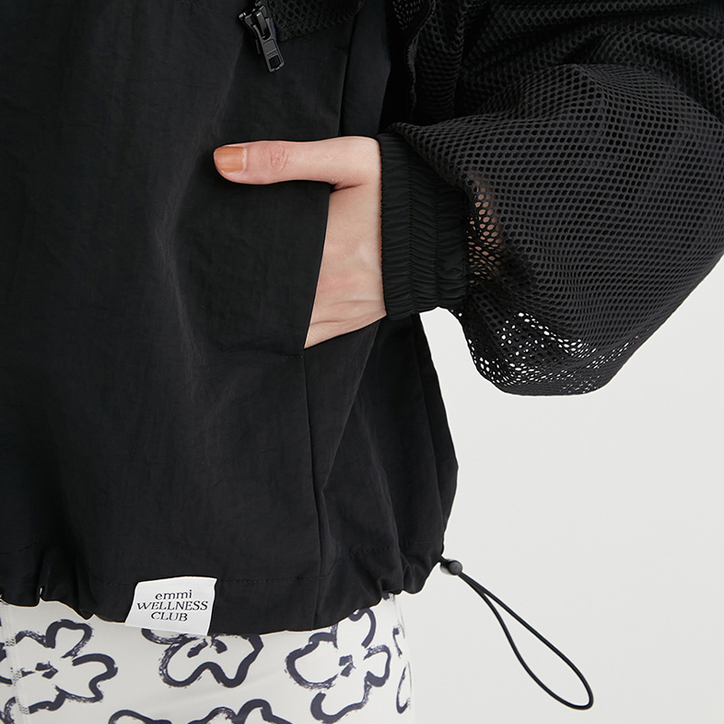 emmi（エミ）の「【emmi yoga】シャーリングブルゾン（ブルゾン