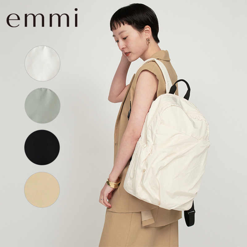 emmi WEAR eco 撥水ギャザーボディーバックパック 13WGB239304