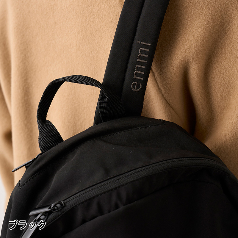 emmi WEAR eco 撥水ギャザーボディーバックパック 13WGB239304
