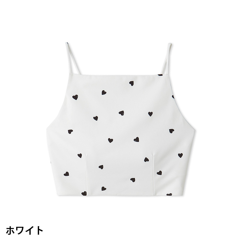 emmiヨガウェア サイズ1 レギンスとブラトップ emmi yoga（エミヨガ） エミ emmi ヨガウェア トップス ハートパターン
