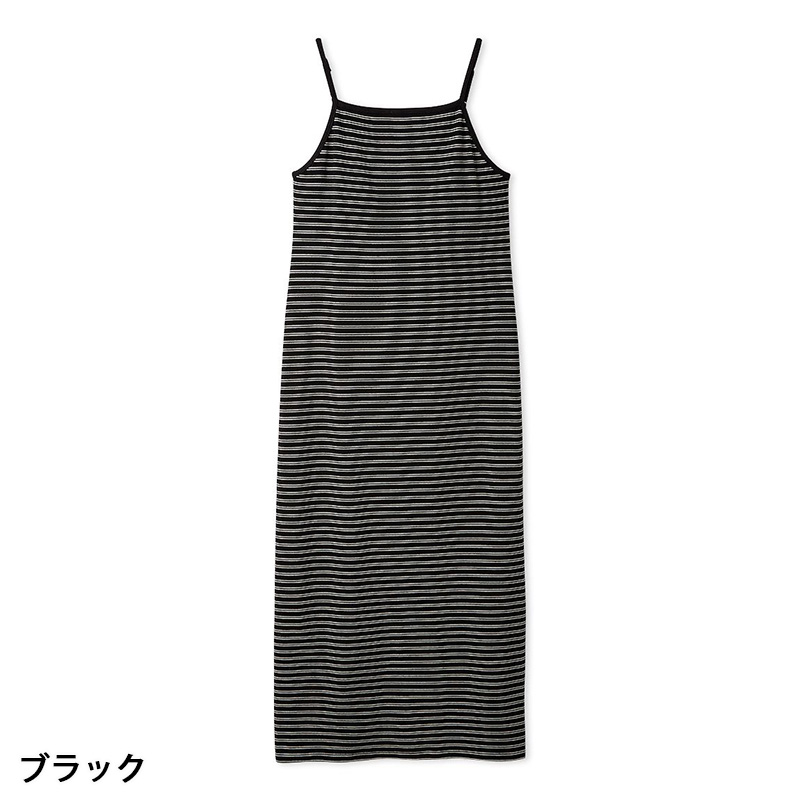 emmi yoga（エミヨガ） エミ emmiロゴカップ付きパイルワンピース