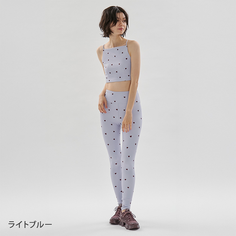 emmi yoga（エミヨガ） エミ emmi ヨガウェア ボトムス ハートパターン