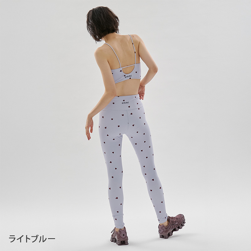 emmi yoga（エミヨガ） エミ emmi ヨガウェア ボトムス ハートパターン